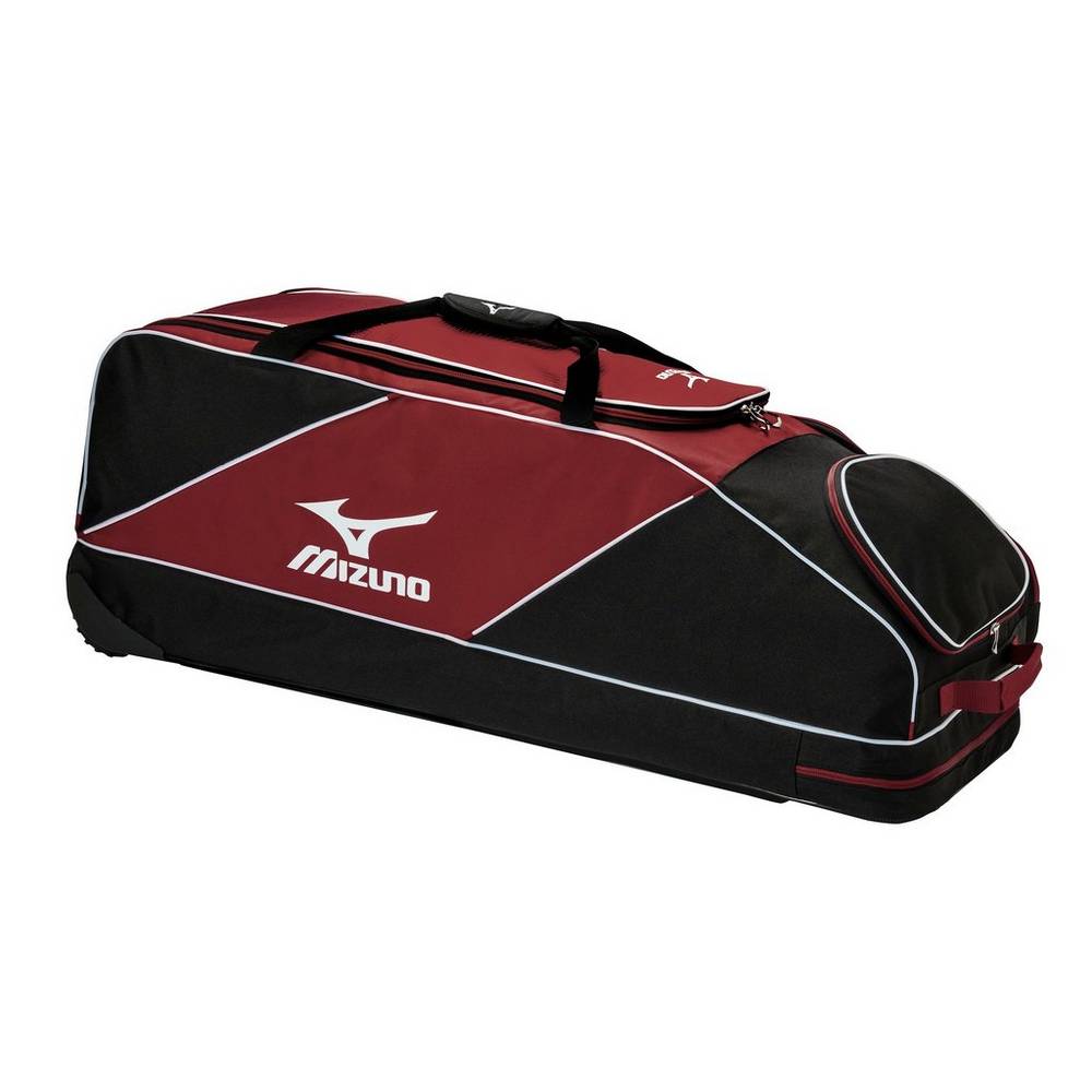 Bolsa Mizuno Classic Wheel Hombre Rojas/Negras Ofertas OEVW-51762